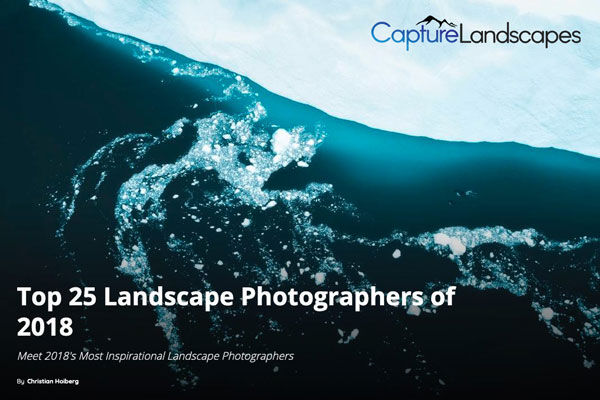 Top 25 Landscape Photographers of 2018